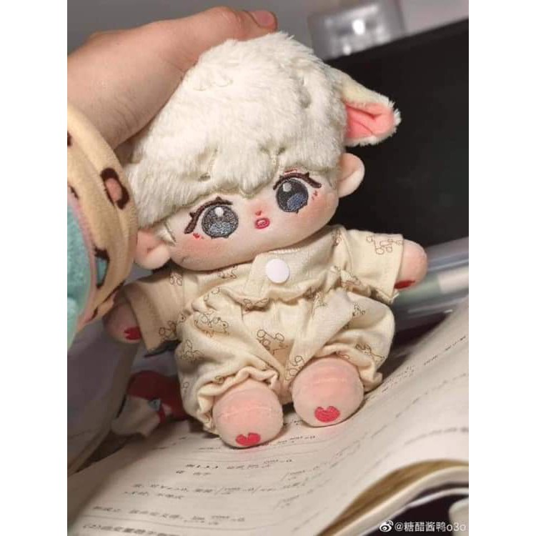 20cm*20cm [ Tóc doll THỎ ] vải lông nhung lông thú lông thỏ SunnyThanh