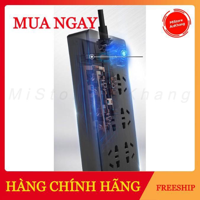 Ổ cắm Xiaomi màu đen aigo Cao Cấp, ổ cắm aigo chống giật trẻ em, sang trọng và thanh lịch.