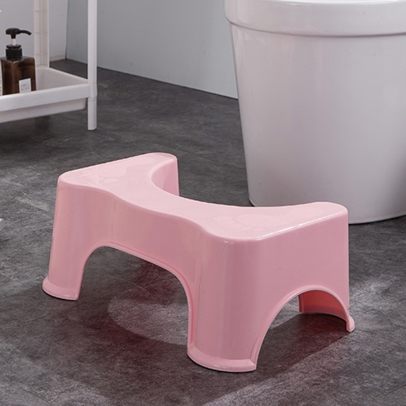 Aoto Ghế Đẩu Ngồi Toilet Bằng Nhựa Chống Trượt Tiện Dụng