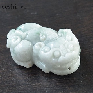 Gift certificate] Medium natural jade One jade pendant Jade Pendant 080118