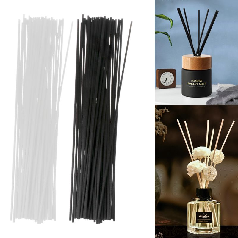Bộ 50 que sợi khuếch tán hương thơm kích thước 30cm x 3mm