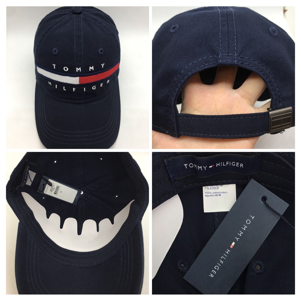 Mũ lưỡi chai tommy chuẩn auth