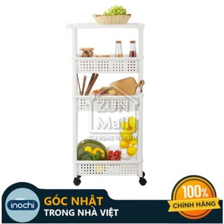 [HÀNG NHẬT] Kệ di động Tokyo Nhật Bằng Nhựa Cao Cấp  Đa Năng, Linh Hoạt Có bánh xe di chuyển