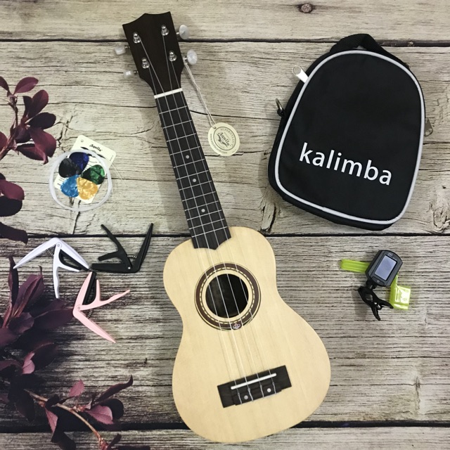 ( SIÊU RẺ )ĐÀN UKULELE SOPRANO GỖ TẶNG KÈM PHỤ KIỆN