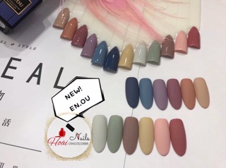 Sơn enou set 12 màu mới