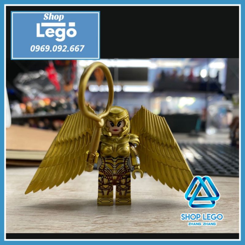 Xếp hình Nữ thần chiến Wonder Woman 1984 Cheetah Diana Steve Trevor Barbara Minerva Maxwell Lord Lego Minifigures WM6100