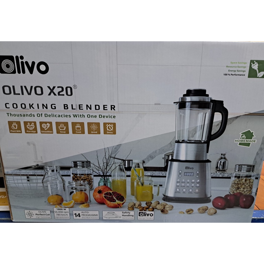 Máy Làm Sữa Hạt OLIVO X20 - Nấu Sữa Hạt, Xay Sữa Hạt, Làm Sữa Thảo Mộc Đa Năng / Unie V8S