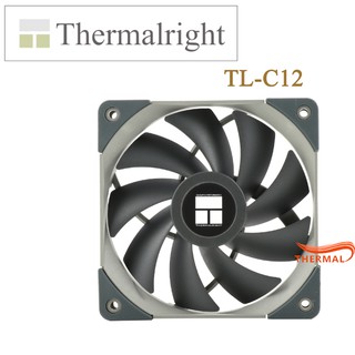 Quạt fan case 12cm Thermalright TL-C12 - Sức gió lớn, quay êm, thiết kế cứng cáp.