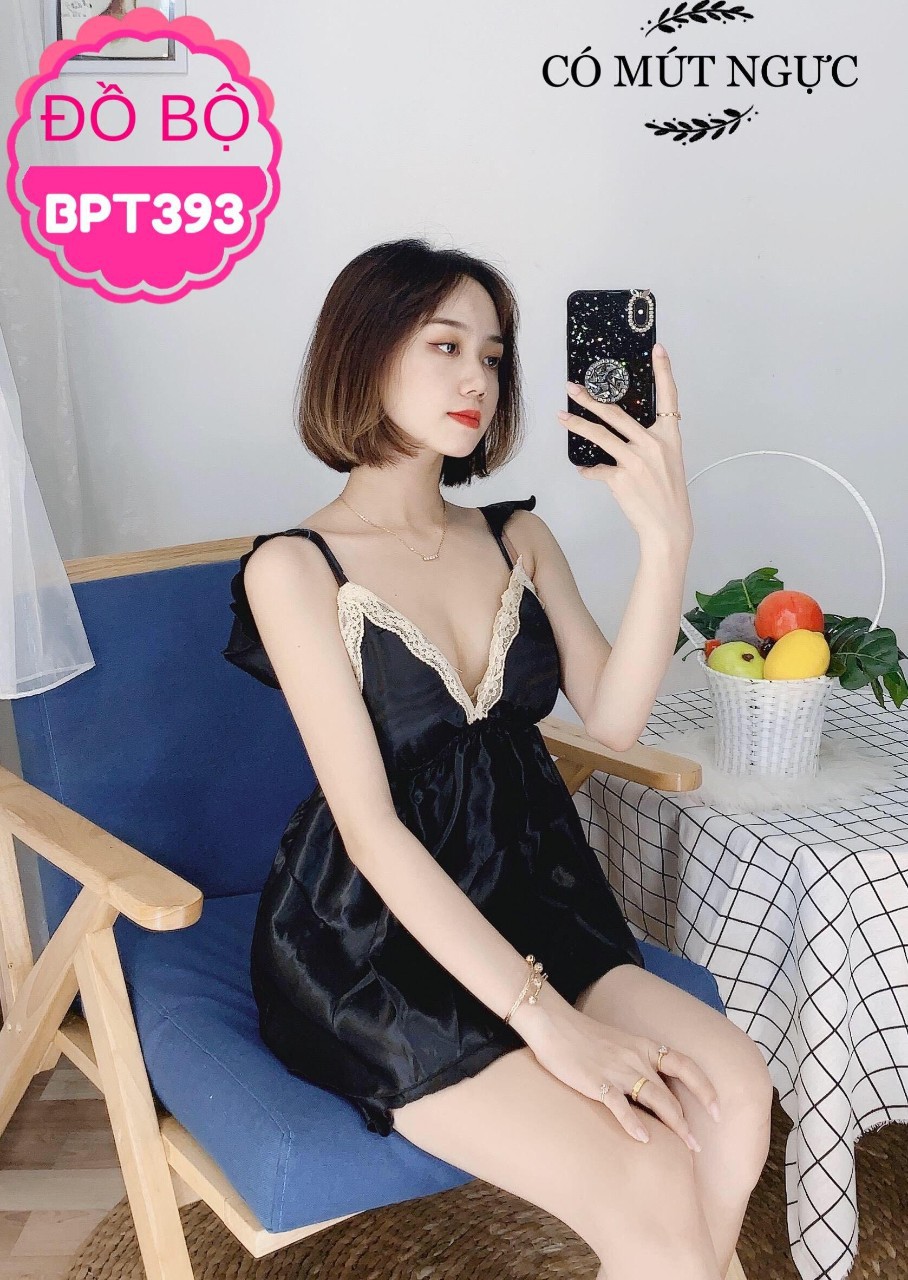 Đồ ngủ phi bóng cánh tiên freesize dưới 55kg(M031) | BigBuy360 - bigbuy360.vn