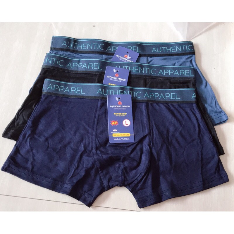 Quần sịp nam - Quần lót nam dáng đùi. Chất cotton lạnh. Ảnh thật
