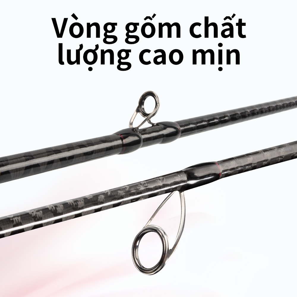 Cần câu cá KINGDOM 4+1 đoạn dạng xoay mới keel-ii