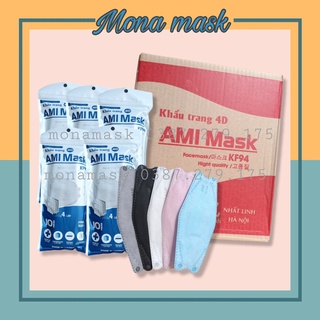 Thùng 300c Khẩu trang 4D tiêu chuẩn Hàn quốc KF94 - Mona store