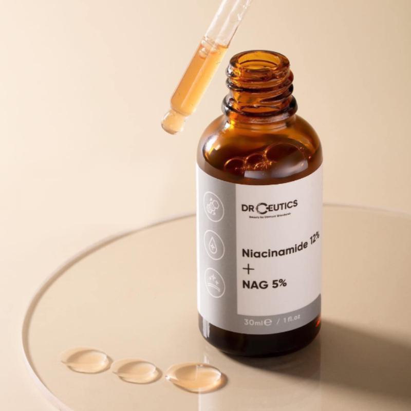 Serum Giảm Thâm Sáng Da Kiềm Dầu DrCeutics Niacinamide 12% + NAG 5%