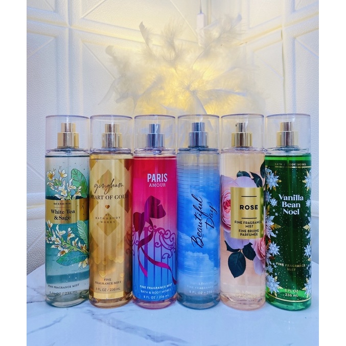 Xịt thơm cơ thể BATH & BODY WORKS
