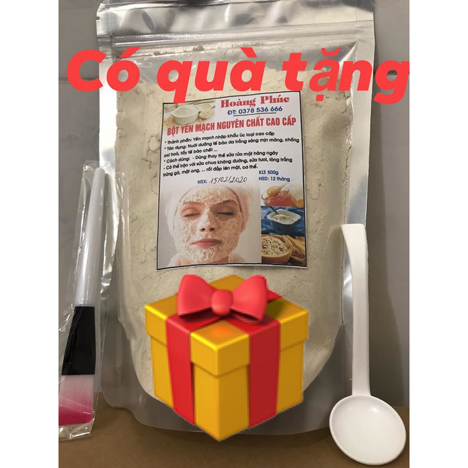 Bột yến mạch trắng da nguyên chất 500g