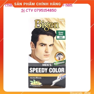 Thuốc Nhuộm Tóc phủ bạc dạng kem Cho Nam Giới Bigen Men’s Speedy Color 80ml