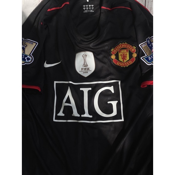 Set Bộ quần áo bóng đá vải thái mịn clb manchester united AIG 2008