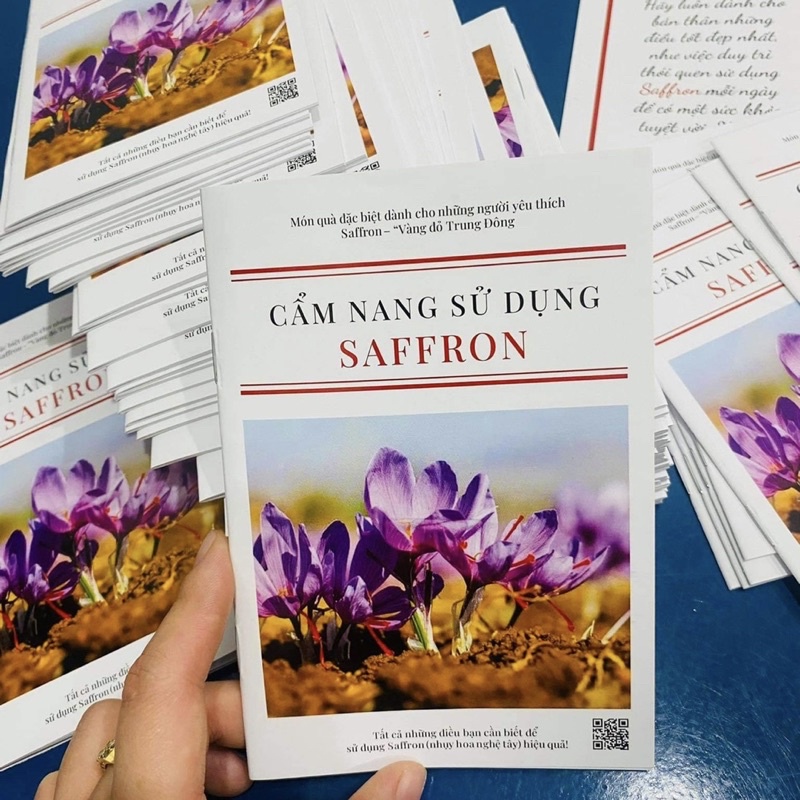 Cẩm nang hướng dẫn sử dụng Saffron Tây Á