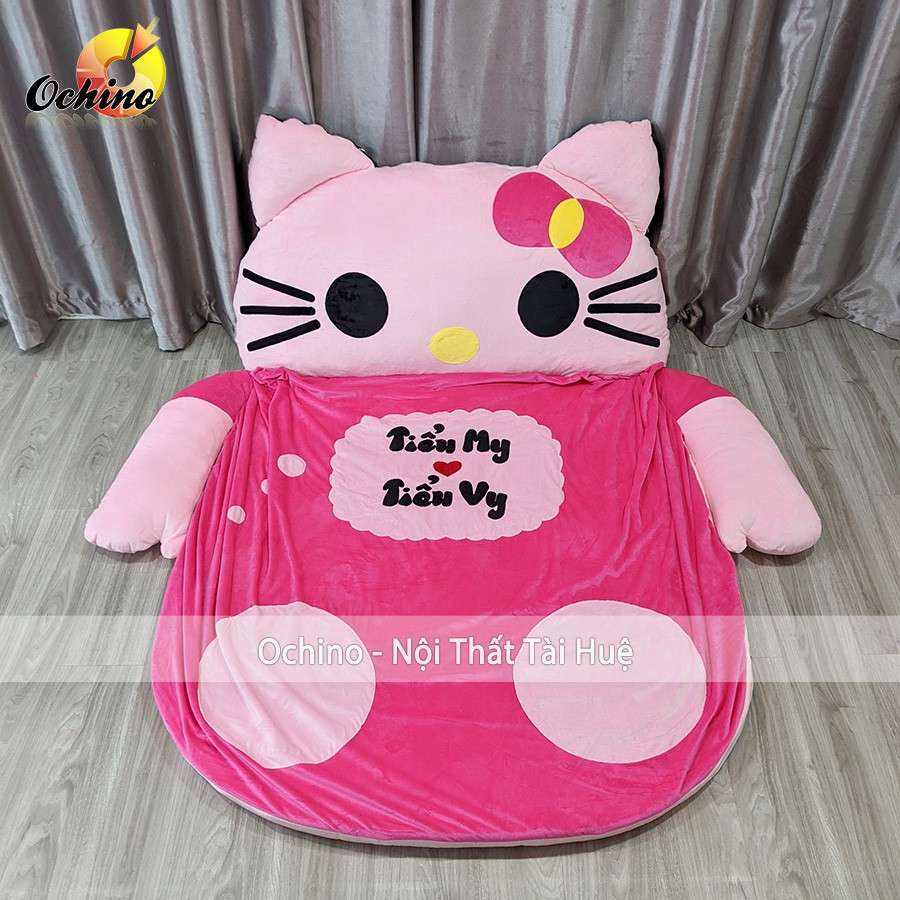 Giường nệm cho bé hình thú siêu cute, Giường nệm thú bông cho bé 1m6-1m1 (Có sẵn)