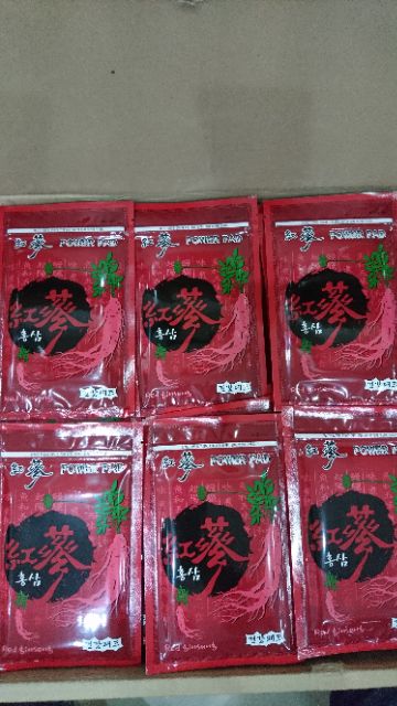 Cao dán Hồng Sâm ESSDA Hàn Quốc túi 6 miếng (Red Ginseng Power Pad)