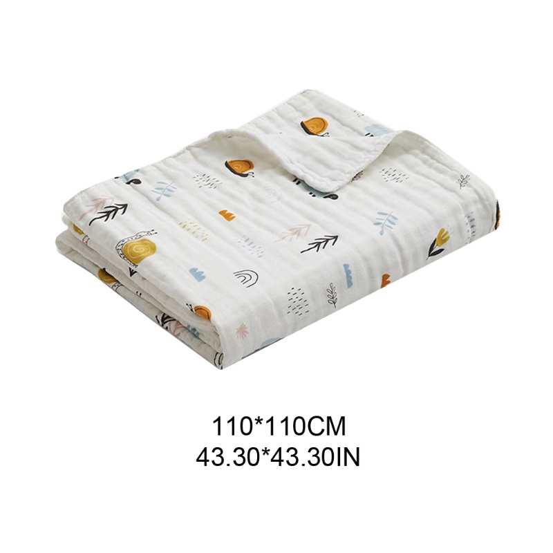 Chăn Quấn Em Bé Chất Liệu Cotton In Họa Tiết Hoạt Hình Dễ Thương