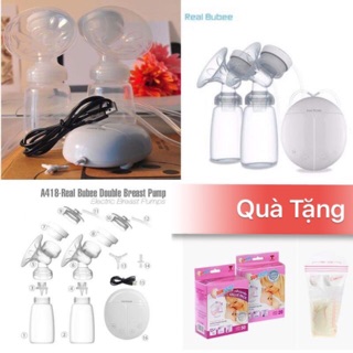 Tặng 10 Túi Trữ Sữa GB Baby Khi Mua Máy Hút Sữa Real Bubee