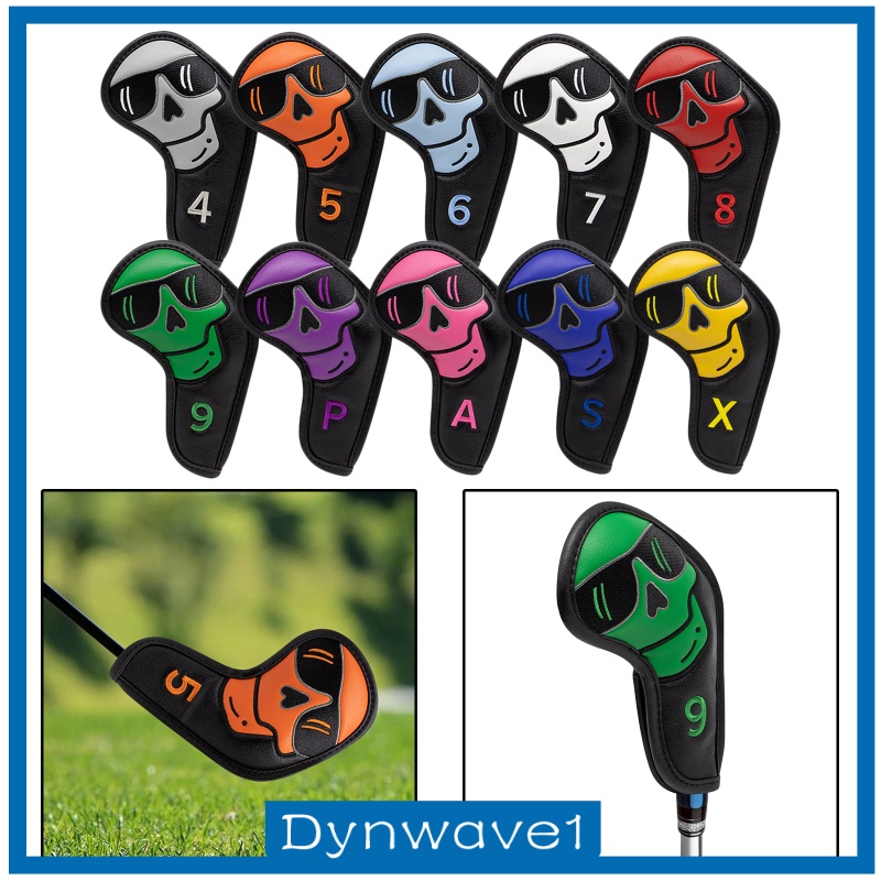 Vỏ Bọc Đầu Gậy Đánh Golf Bằng Da Pu Từ Tính Chuyên Dụng Chất Lượng Cao Dynwave1