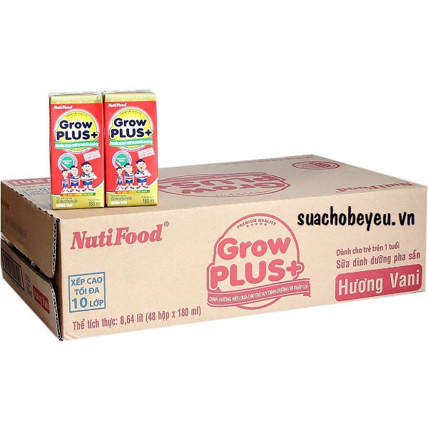 Sữa Nuti Grow 180ml (4x180ml)