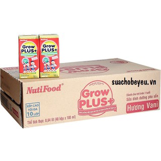 Sữa Nuti Grow 180ml (4x180ml)