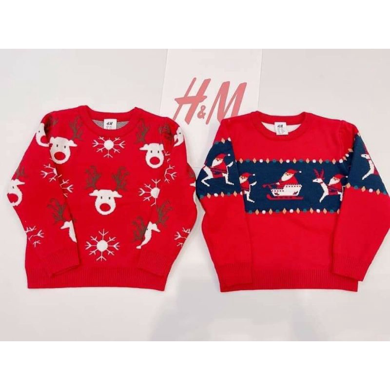 Áo len Noel cho bé