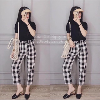 Quần đũi kẻ caro siêu hót
