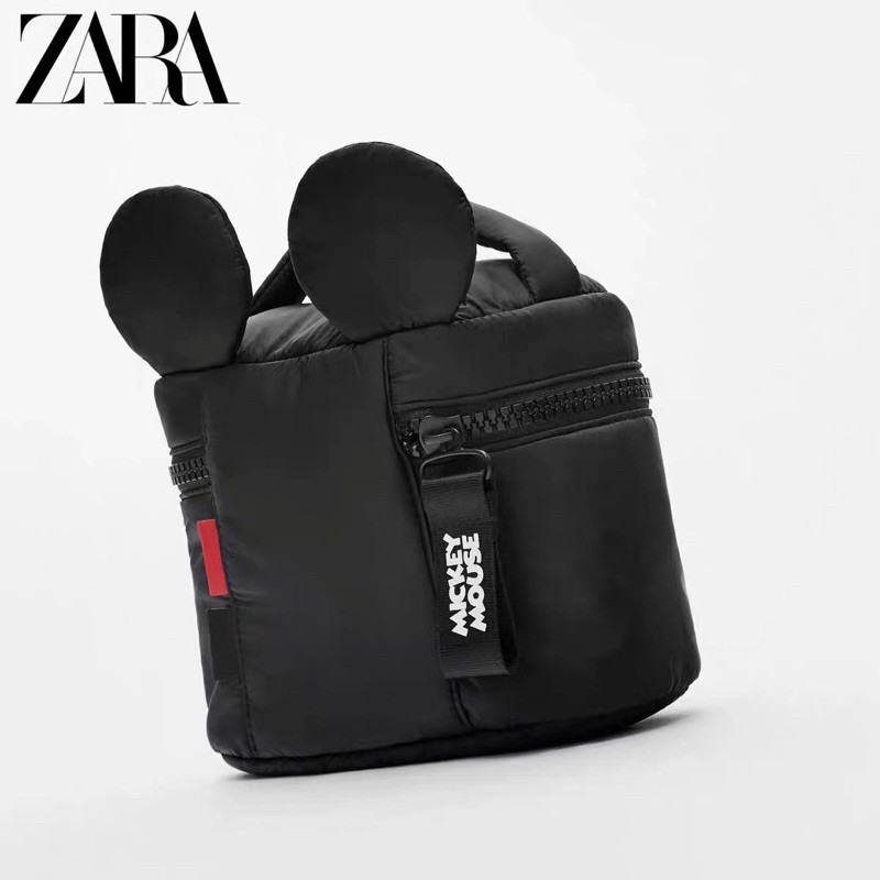 Túi hộp Mickey đen Zara