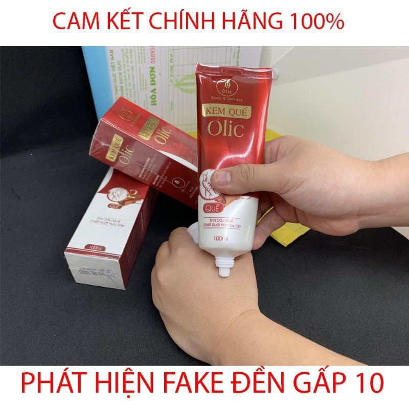 [CHÍNH HÃNG] KEM TAN MỠ QUẾ OLIC - Đánh tan mỡ thừa bụng, mông, đùi,cánh tay 100ml