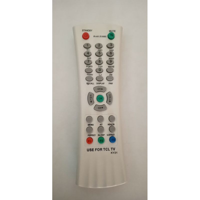 Remote điều khiển tivi TCL KY21, model R166B1. Bảo hành 6 tháng