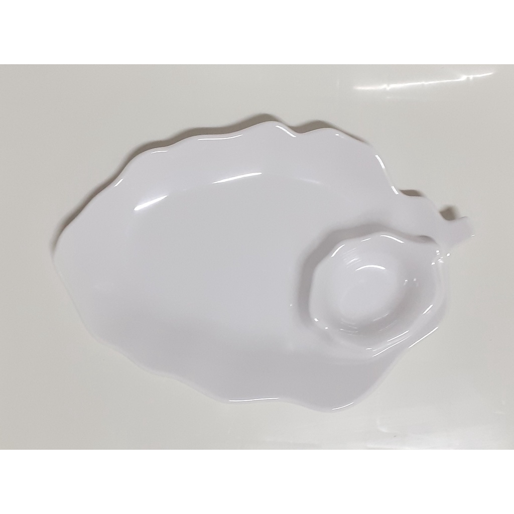 Dĩa trái cây Melamine có ngăn chấm riêng