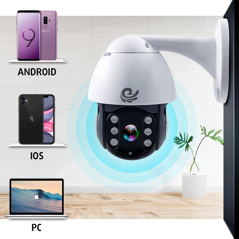 Camera Wifi Thương Hiệu Việt Star Quốc Tế YS8031 3.0mxp - Xoay Theo Chuyển Động -Bảo Hành 12 Tháng