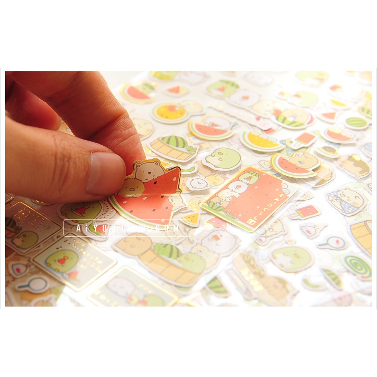 Set 1 tấm Sticker Molang siêu xinh