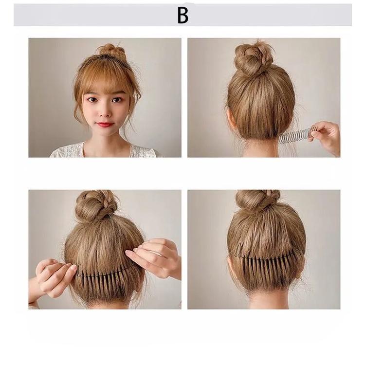 Bờm kẹp xược cố định tóc con sau gáy, trước trán gọn gàng tiện lợi QiQiShop