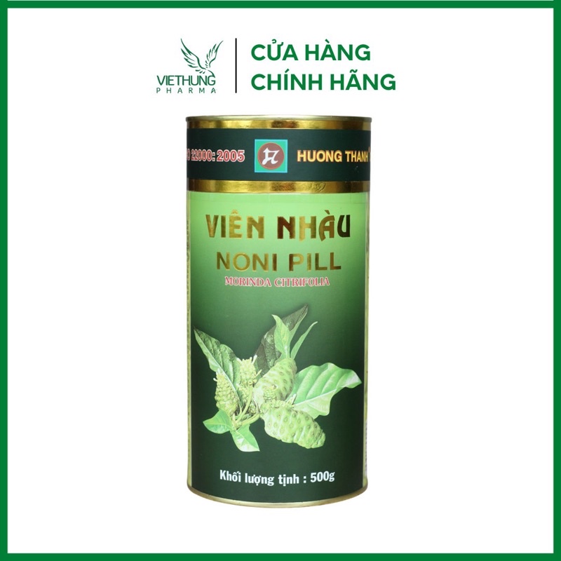 Viên Nhàu Mật Ong Hương Thanh Noni Pill Chính Hãng, Hộp 500g