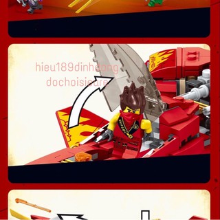 LEGO NINJAGO 71704 Máy bay tiêm kích của Kai