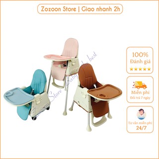 Ghế ăn dặm umoo/hanbei có bánh xe