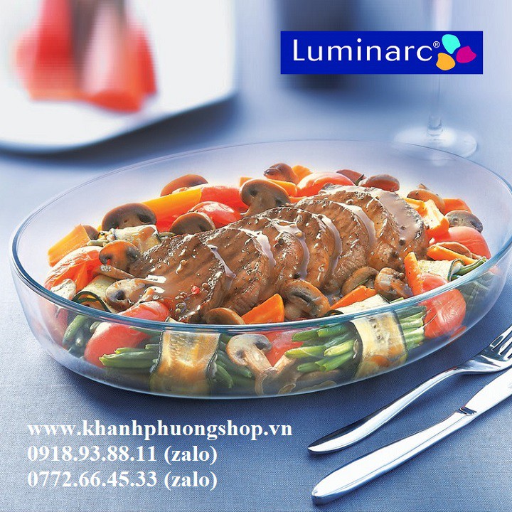 Khay thủy tinh luminarc - khay thủy tinh