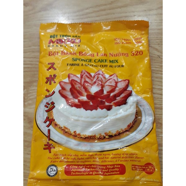 Bột bánh bông lan nướng mikko 200g