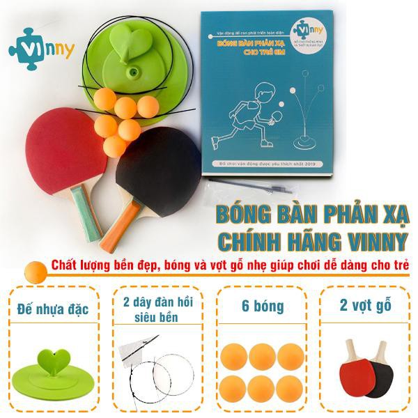 Bóng bàn phản xạ Trẻ em Sixball - VINNY