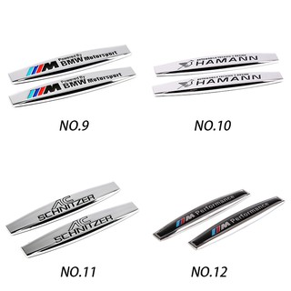 POWER ALPINA Bộ 2 Sticker Dán Trang Trí Xe Hơi Bmw E60 E46 E36 E38 E39 E34