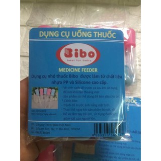 Ống bón sữa cho bé BIBO (6 ống/ vỉ)