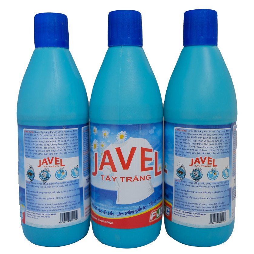 Javel tẩy trắng 300g Funjin chính hãng