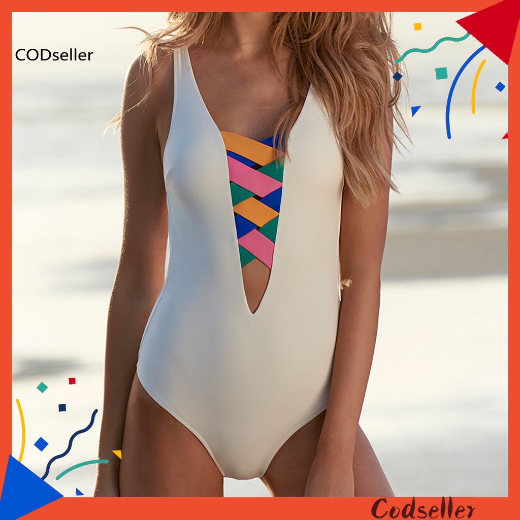 Bộ Bikini Thể Thao Bằng Nylon Màu Sắc Thoáng Khí Cho Spa