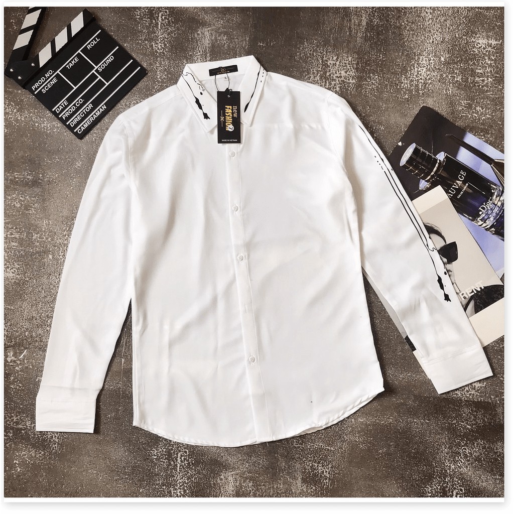 ÁO SƠ MI DÀI TAY NAM SIÊU ĐẸP PHONG CÁCH HÀN QUỐC KME FASHION