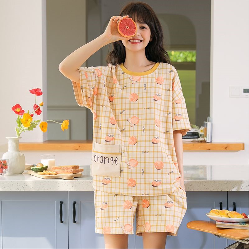 Bộ Ngủ đùi thun cotton U47